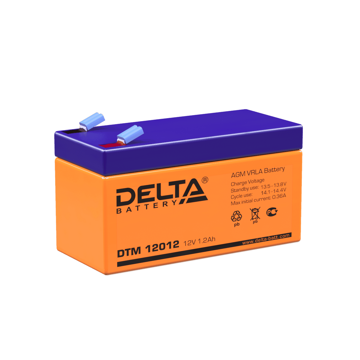 Delta DTM 12012 (12V / 1.2 Ah)